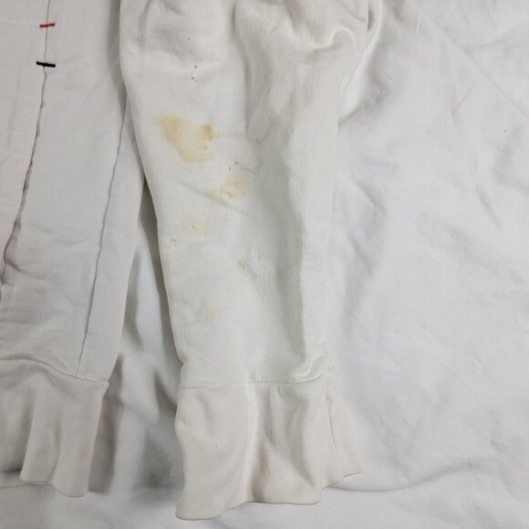 Ben Sherman Mens XL White Track Jacket Casual Winter Warm Outdoors Comfort - Picture 6 of 10